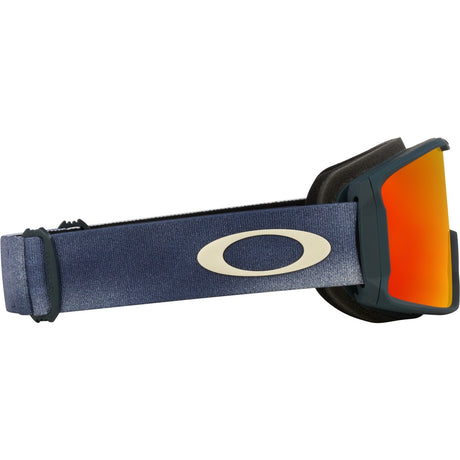 Oakley Line Miner M Prizm Goggles  | Ink Haze/Prizm Snow Torch Iridium