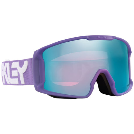 Oakley Line Miner M Prizm Goggles  | Matte B1B Lilac/Prizm Sapphire