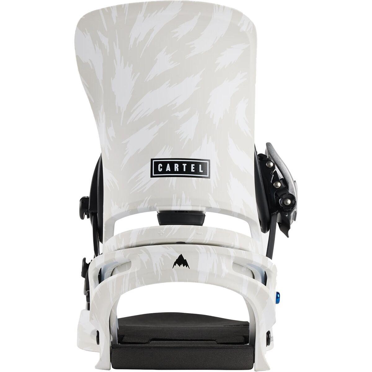 Burton Cartel Re:Flex Snowboard Binding  | Gray/White