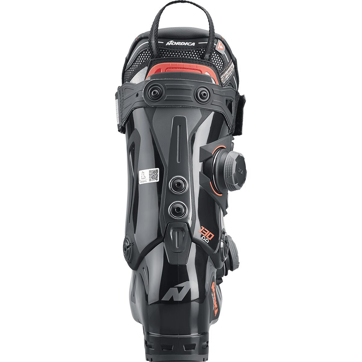 Nordica Speedmachine 3 130 Dual BOA Ski Boot - 2026 | Black/Anthracite/Red