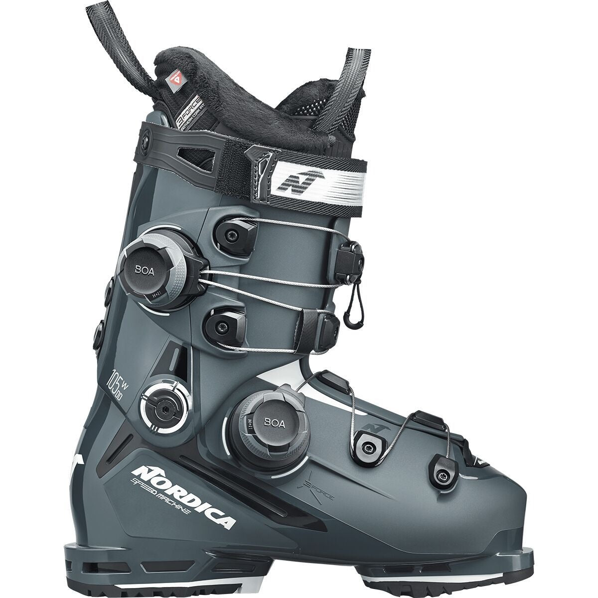 Nordica Speedmachine 3 105 Dual BOA Ski Boot - 2026 - Women's | Green/Black/Aquamarine
