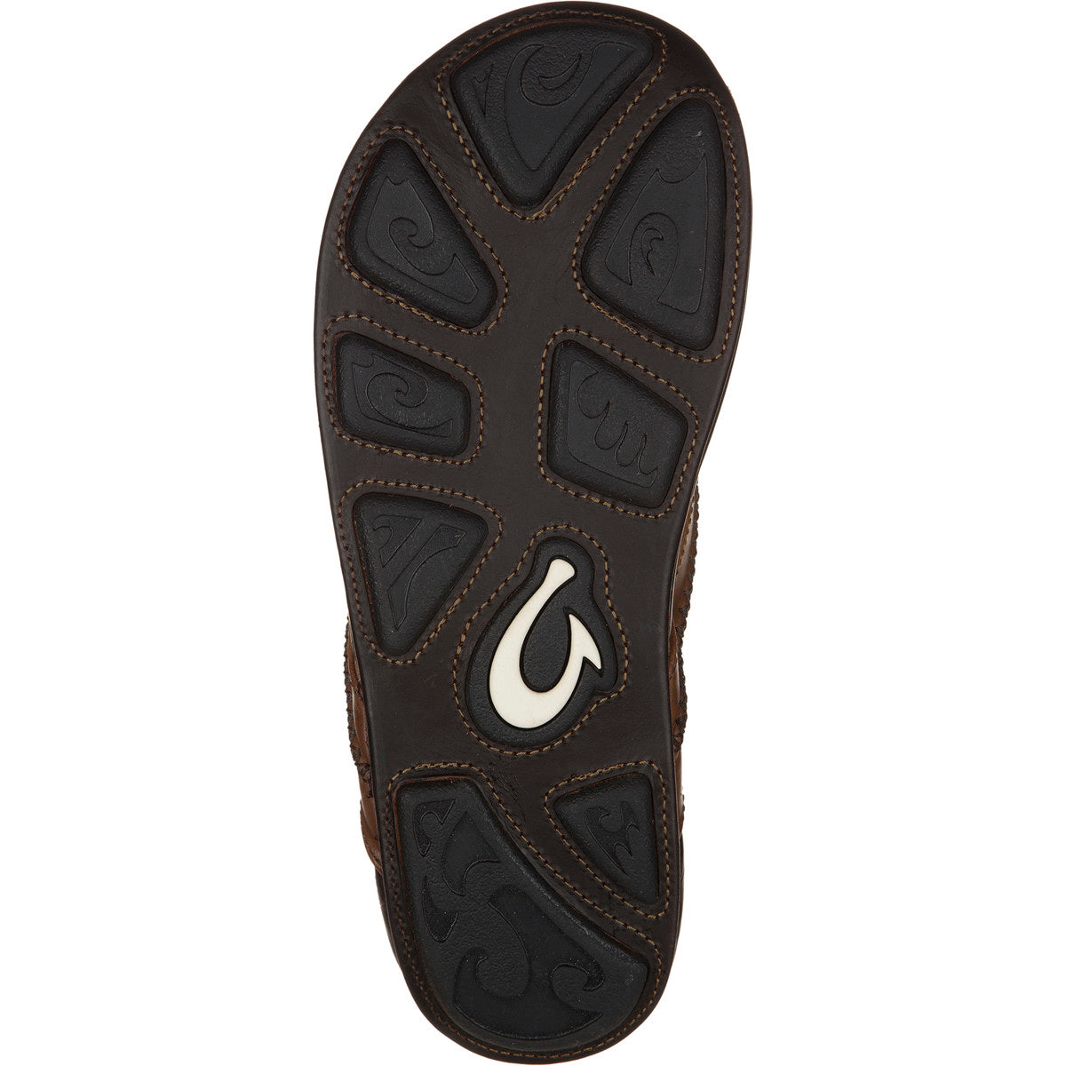 Olukai Mea Ola Flip Flop - Men's | Tan/Dark Java