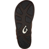 Olukai Mea Ola Flip Flop - Men's | Tan/Dark Java