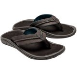 Olukai Hokua Flip Flop - Men's | Dark Wood/Dark Wood