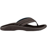 Olukai Hokua Flip Flop - Men's | Dark Wood/Dark Wood