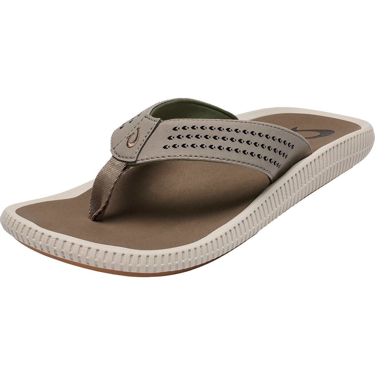 Olukai Ulele Flip Flop - Men's  | Clay/Mustang