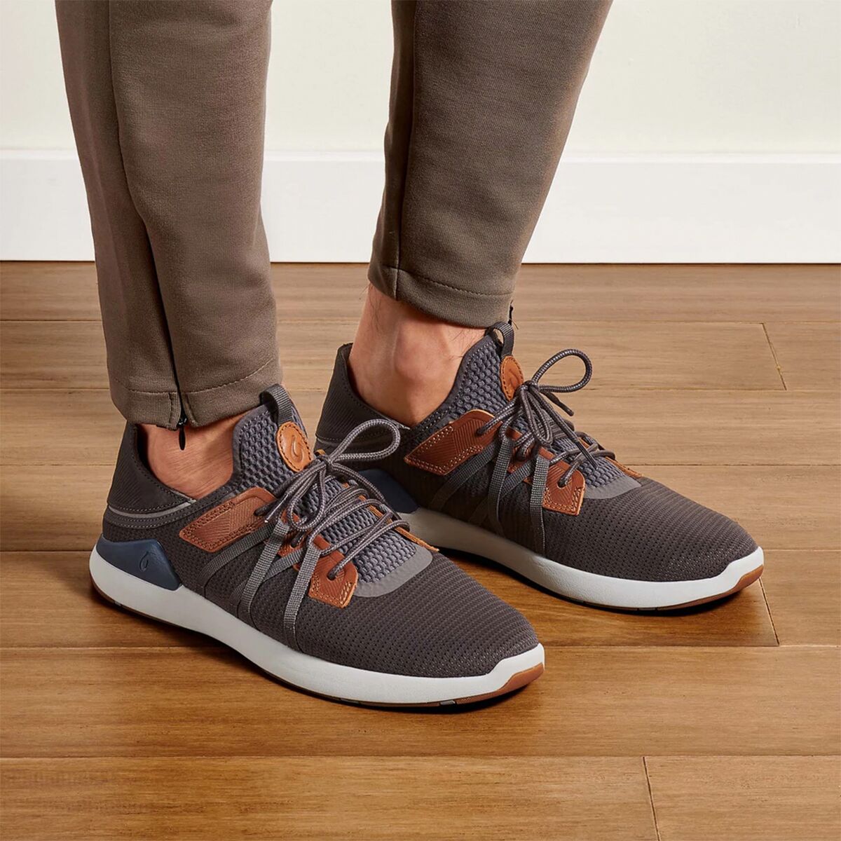 Olukai Mio Li Sneaker - Men's | Pavement/Vintage Indigo
