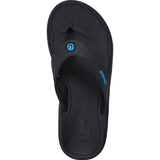 Olukai Ki'i Flip Flop - Men's | Lava Rock/Bold Blue