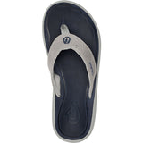 Olukai Pili Flip Flop - Men's | Ash/Mood Indigo