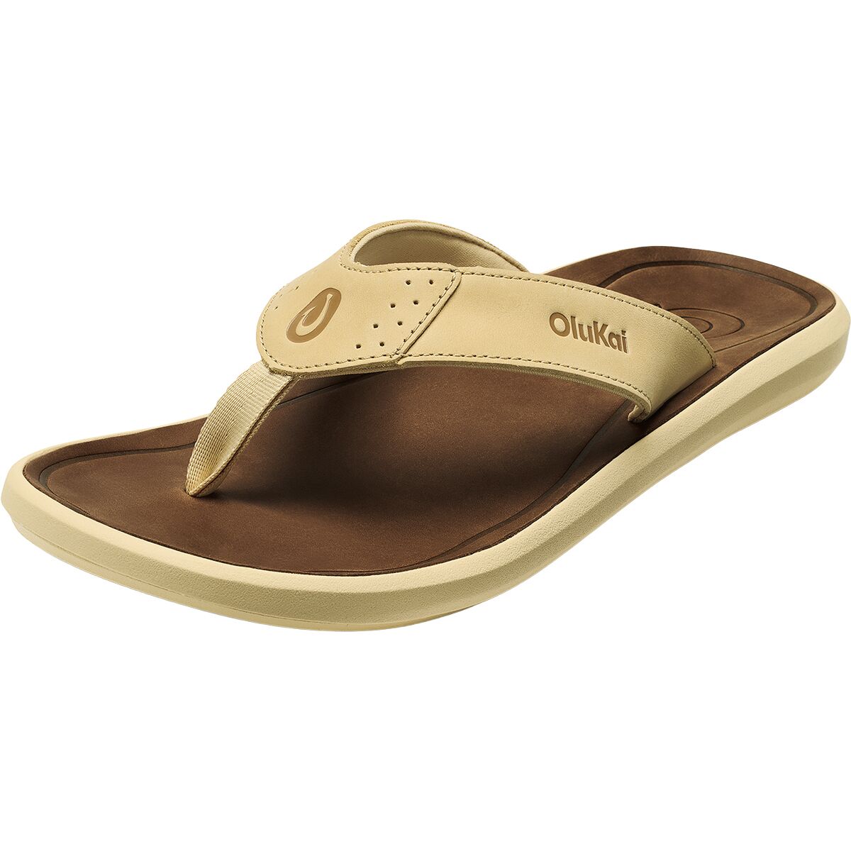 Olukai Pili Flip Flop - Men's | Toasted Coconut/Tan