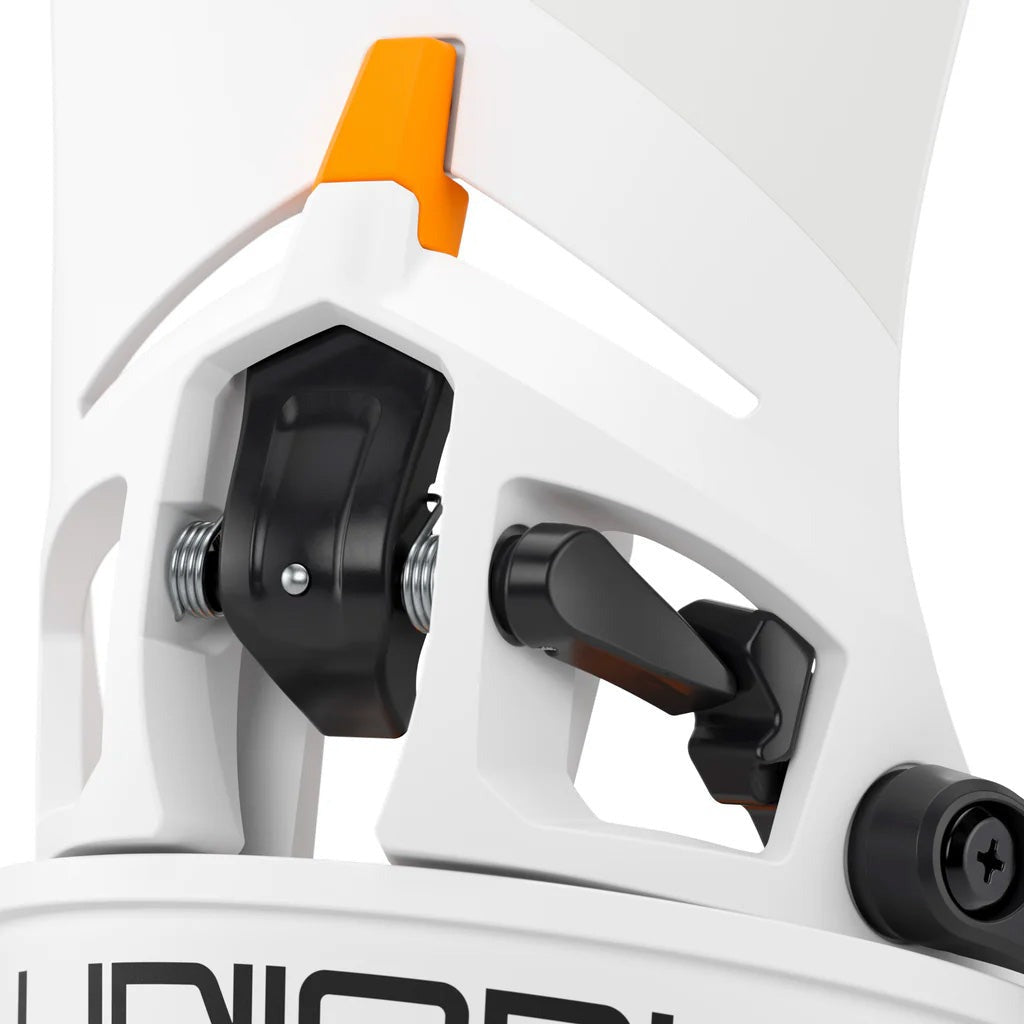 Union Atlas Step On Snowboard Binding - 2026 | White/Orange