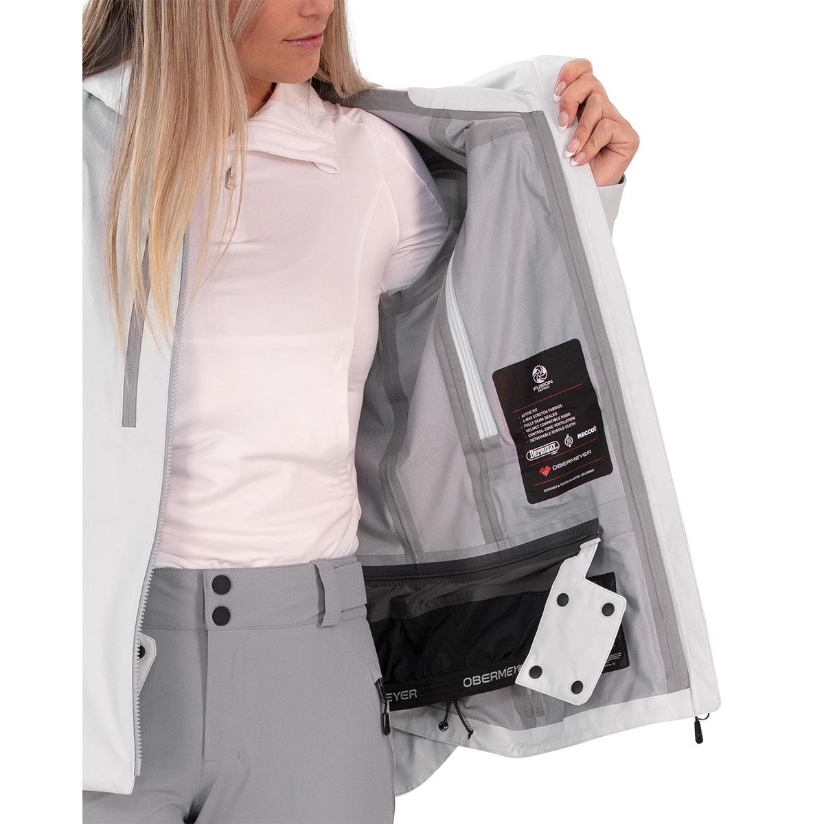 Obermeyer Highlands Shell Jacket - Womens  | Frosted