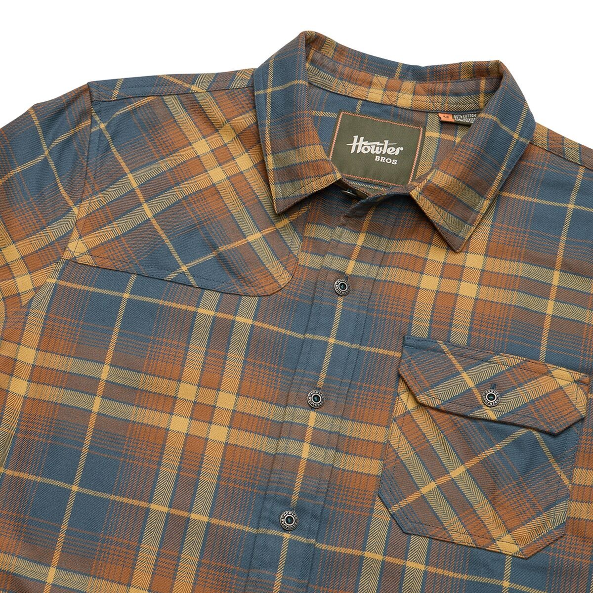 Howler Brothers Harkers Flannel Shirt - Men's | Kempton Plaid-Stargazer