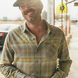 Howler Brothers Harkers Flannel Shirt - Men's | Kempton Plaid : Taupe