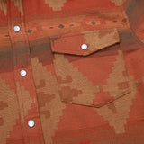 Howler Brothers Sheridan Flannel Shirt - Men's | Mitla Motifs-Terracotta
