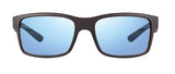 Revo Crawler XL Polarized Sunglasses  | Matte Black w/ Blue Water