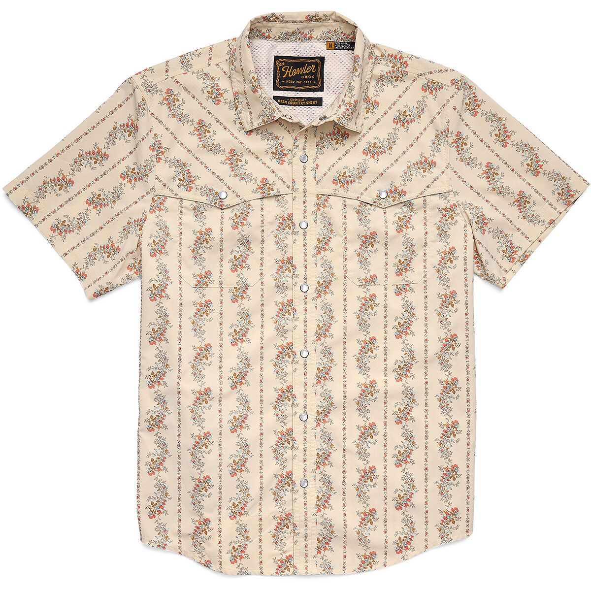 Howler Brothers Open Country Tech Shirt - Men's | Grampa's Curtains/Natural