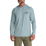 Howler Brothers HB Tech Hoodie - Men's | Pool Blue