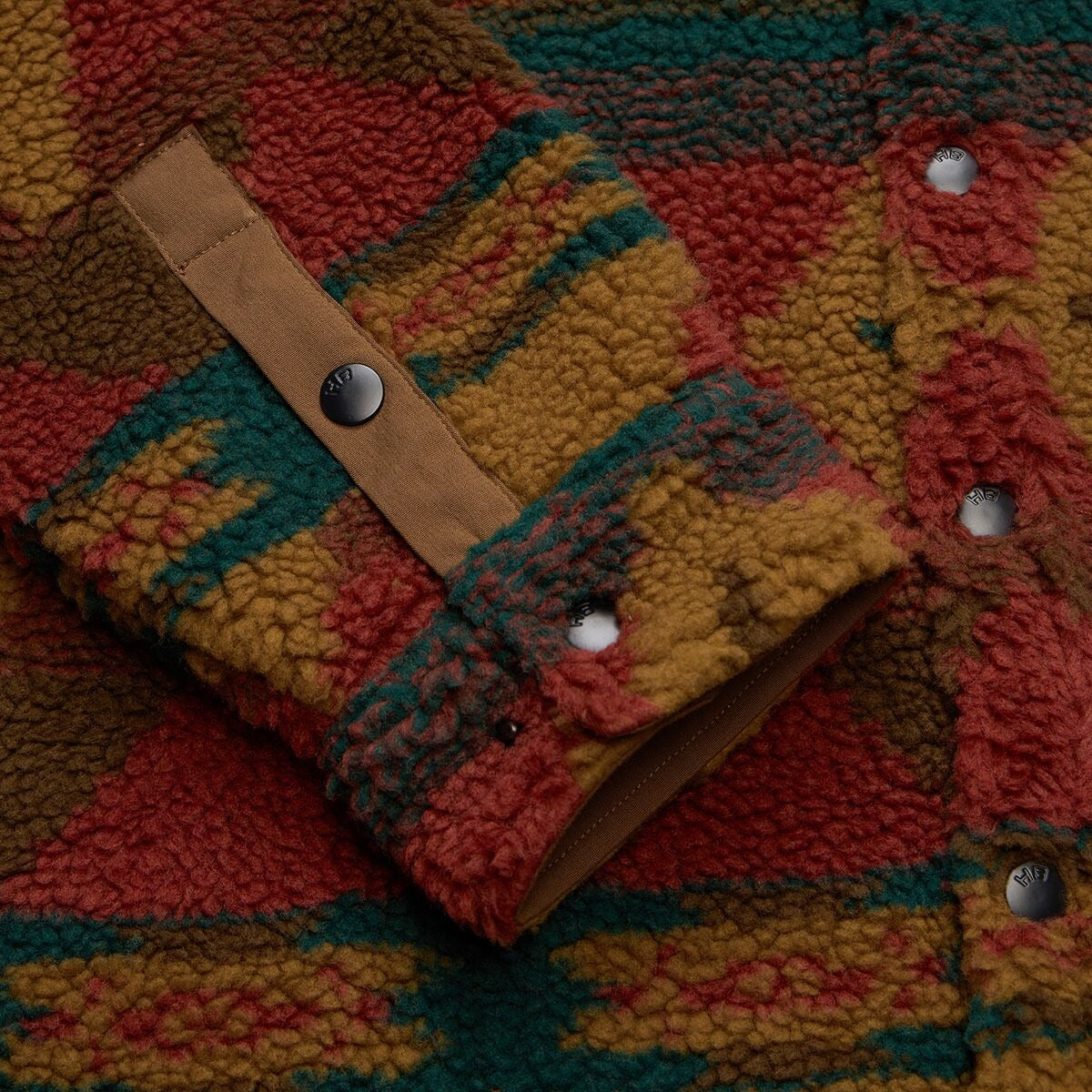 Howler Brothers Allegheny Fleece Overshirt - Men's | Mitla Motifs-Brick