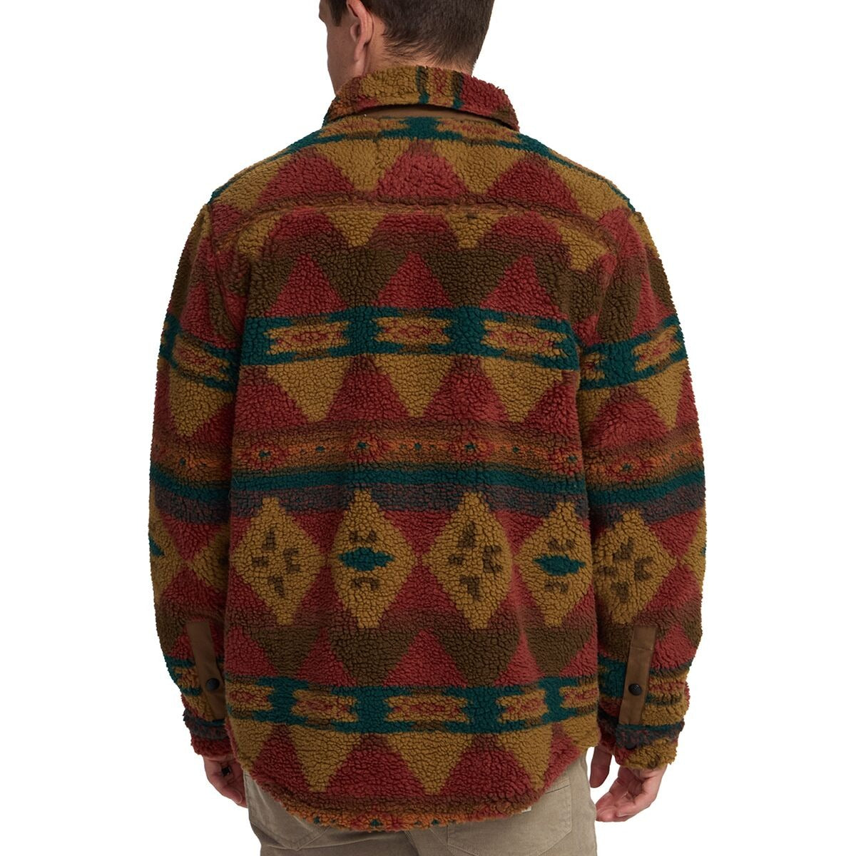 Howler Brothers Allegheny Fleece Overshirt - Men's | Mitla Motifs-Brick