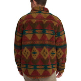 Howler Brothers Allegheny Fleece Overshirt - Men's | Mitla Motifs-Brick