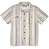 Howler Brothers Shores Club Shirt - Men's | Old Bill Stripe/Limestone