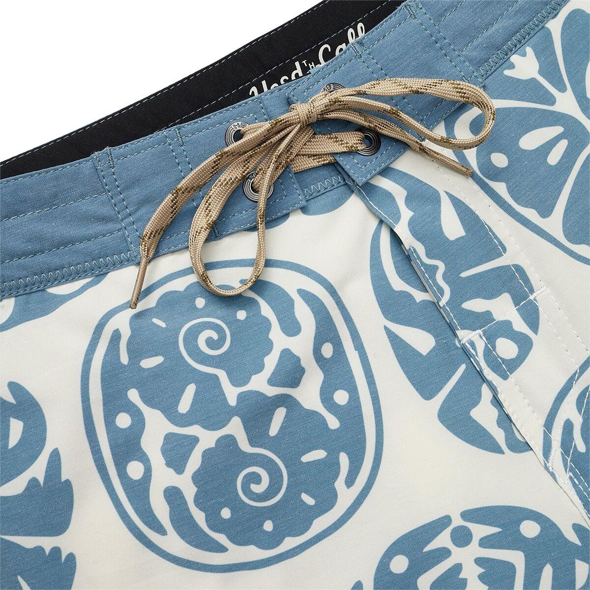 Howler Brothers Bruja Board Short - Men's  | Flower Power/Cocoa