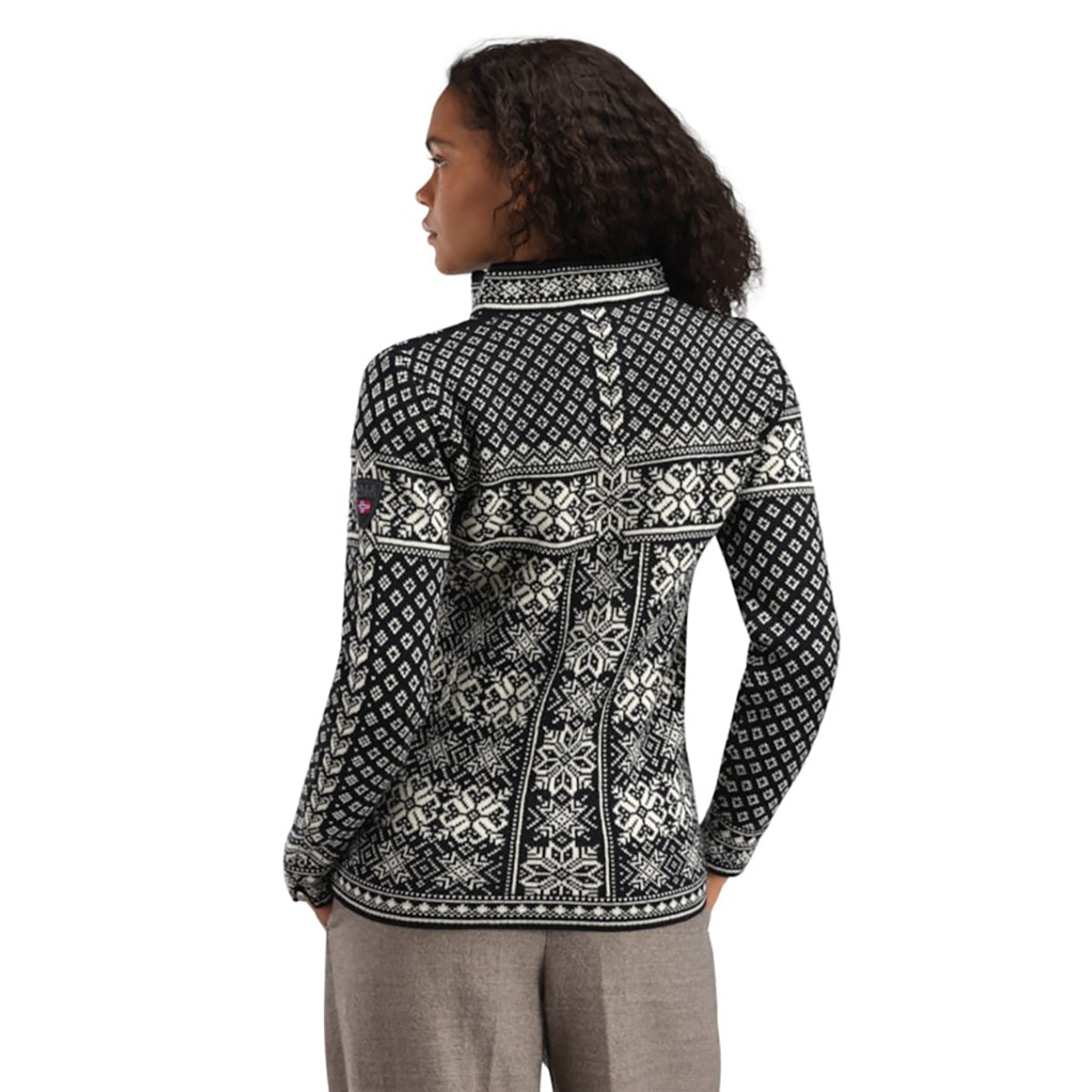 Dale of Norway Peace Knit Sweater - Women's  | Black Offwhite