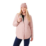 Roxy Alpine Quilted Shacket - Women's | Adobe Rose