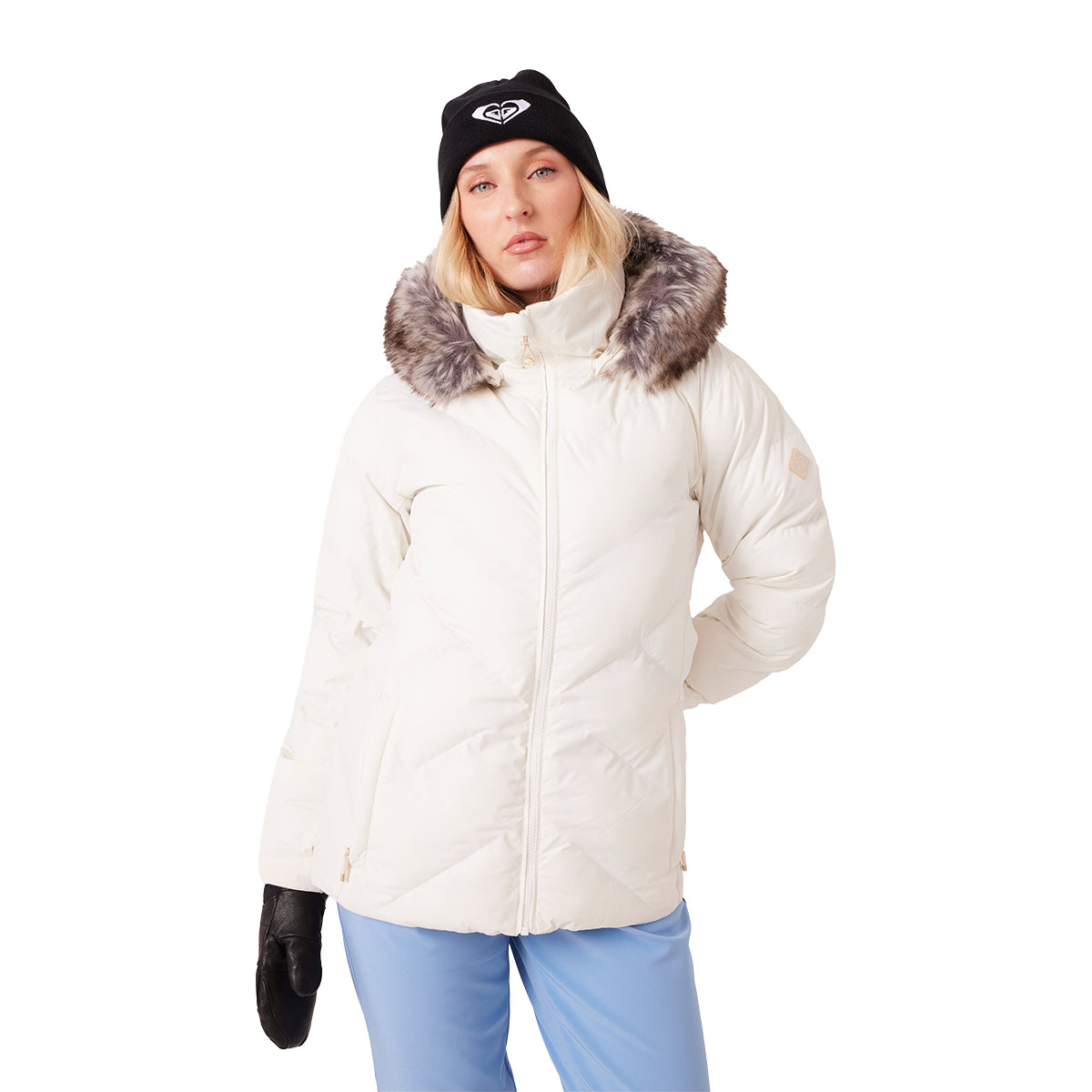 Roxy Snowdrift Jacket - Women's | Snow White