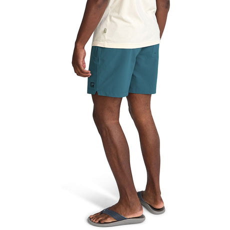 Howler Brothers Salado Short - Men's | Seersucker/Capers