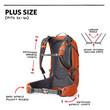 Gregory Citro 30L H2O Plus Backpack | Spark Orange