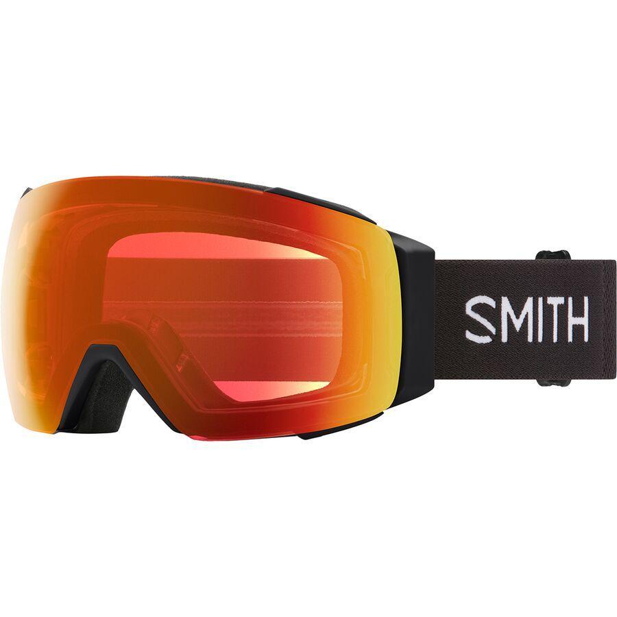 Smith I/O MAG Chromapop Goggles  | Black w/ ChromaPop Everyday Red Mirror