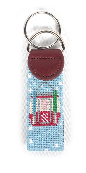 Cirque Needlepoint Keychain  | Gondola