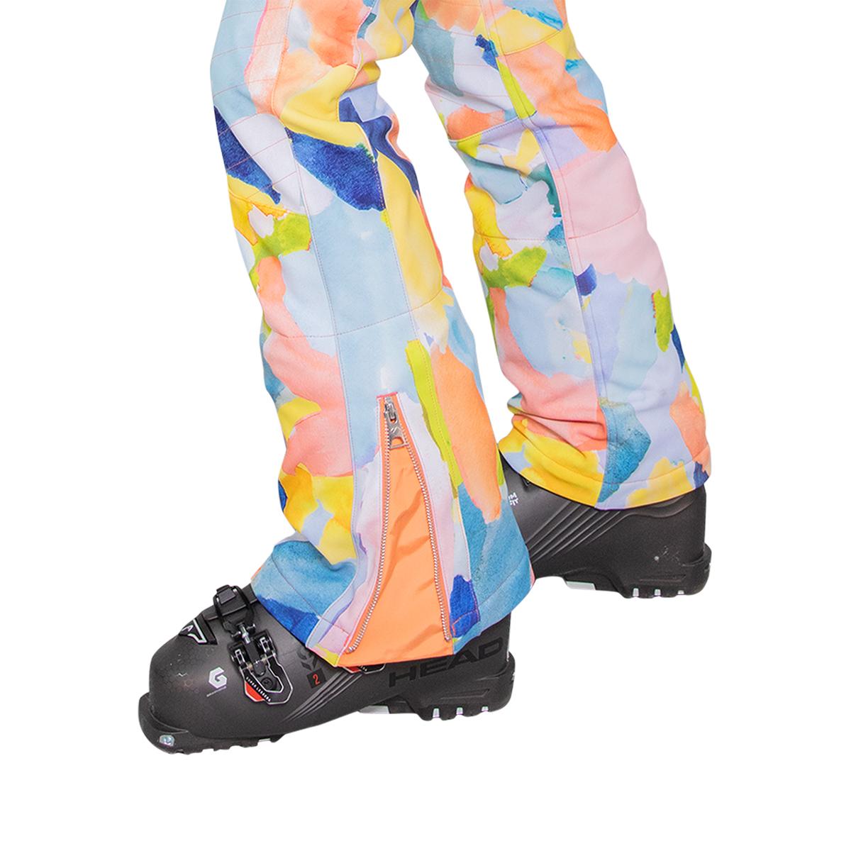 Obermeyer Printed Clio Softshell Pant - Women's  | Snow Leopard