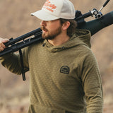 Howler Brothers Palo Duro Fleece Hoodie - Men's | Mountain Grid-Fatigue