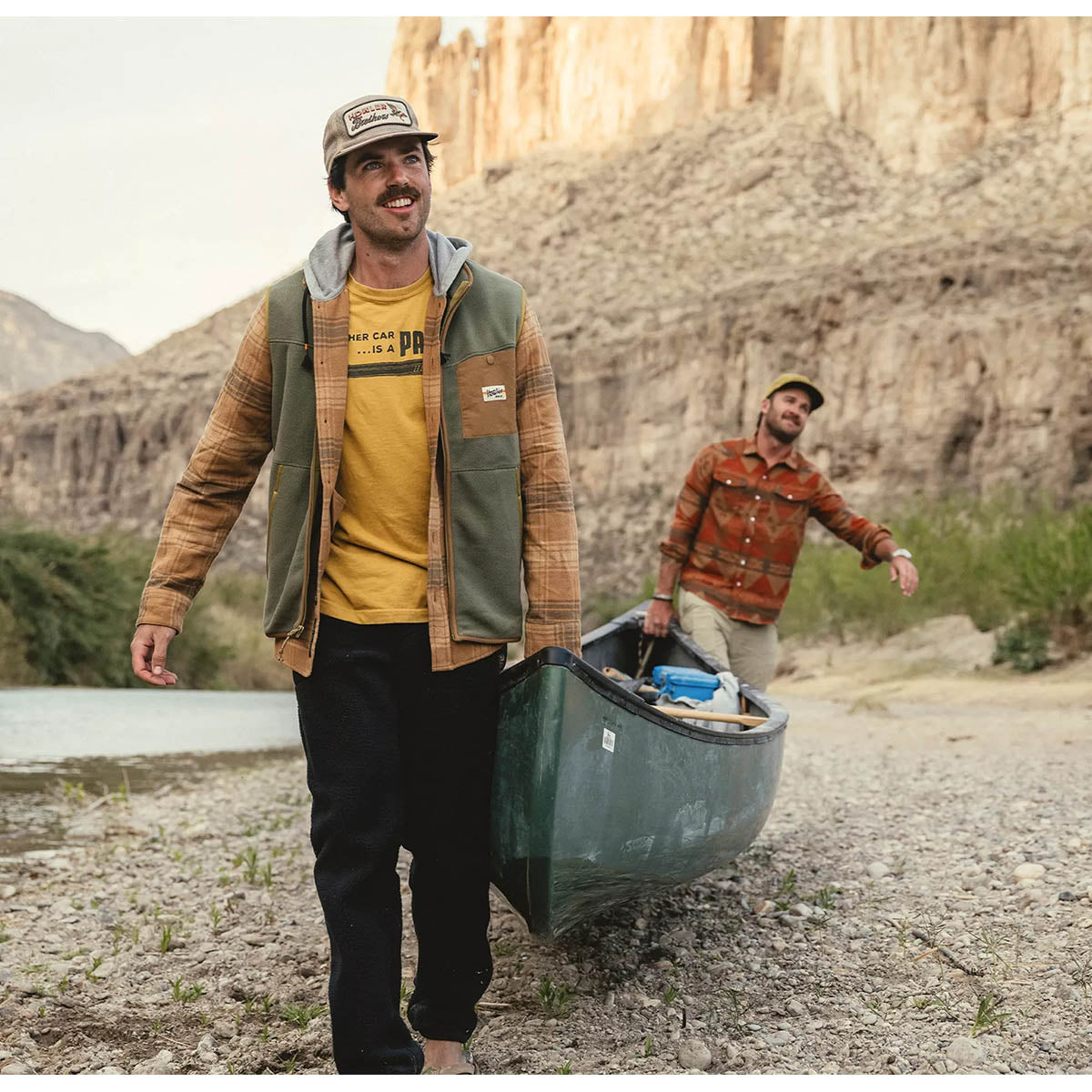 Howler Brothers Free Range Fleece Vest - Men's | Oregano