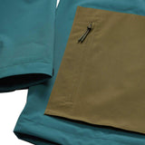 Howler Brothers Storm Splitter Rain Shell Jacket - Men's | Dark Teal/Dark Olive