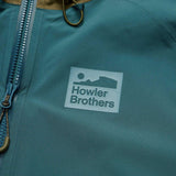 Howler Brothers Storm Splitter Rain Shell Jacket - Men's | Dark Teal/Dark Olive
