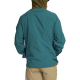 Howler Brothers Storm Splitter Rain Shell Jacket - Men's | Dark Teal/Dark Olive