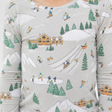Angel Dear Loungewear Set  Toddler  | Winter Fun Skiers