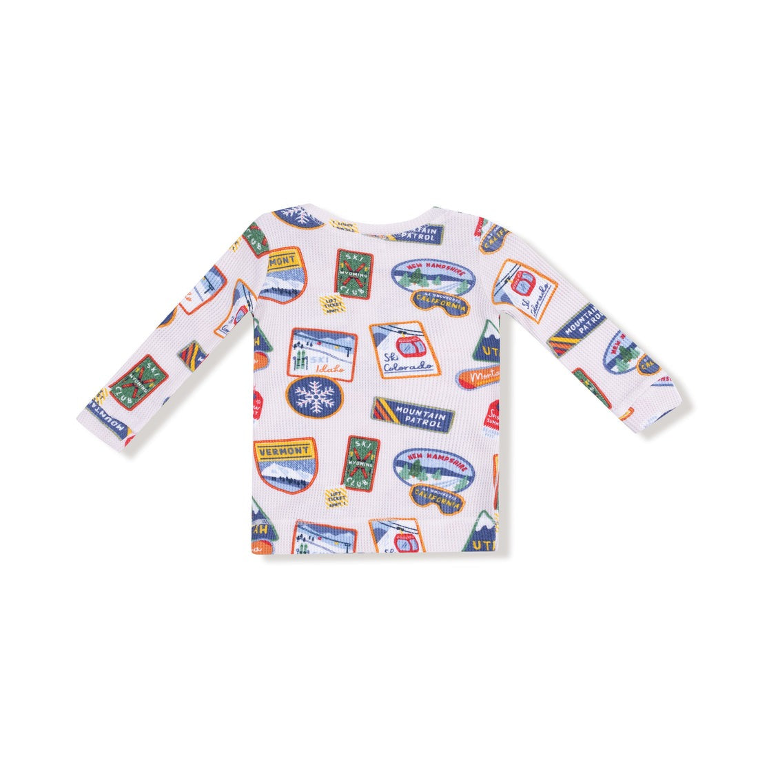 Angel Dear Loungewear Set - Toddler  | Vintage State Snow Sport Patches