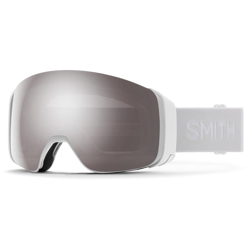 Smith 4D Mag Chromapop Goggles  | White Vapor w/ Sun Platinum