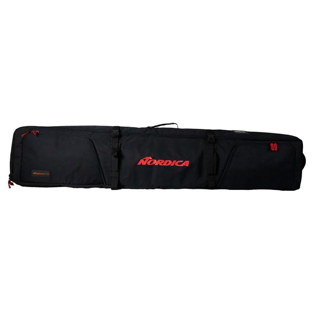 Nordica Expedition Wheelie Ski Bag  | Black/Red