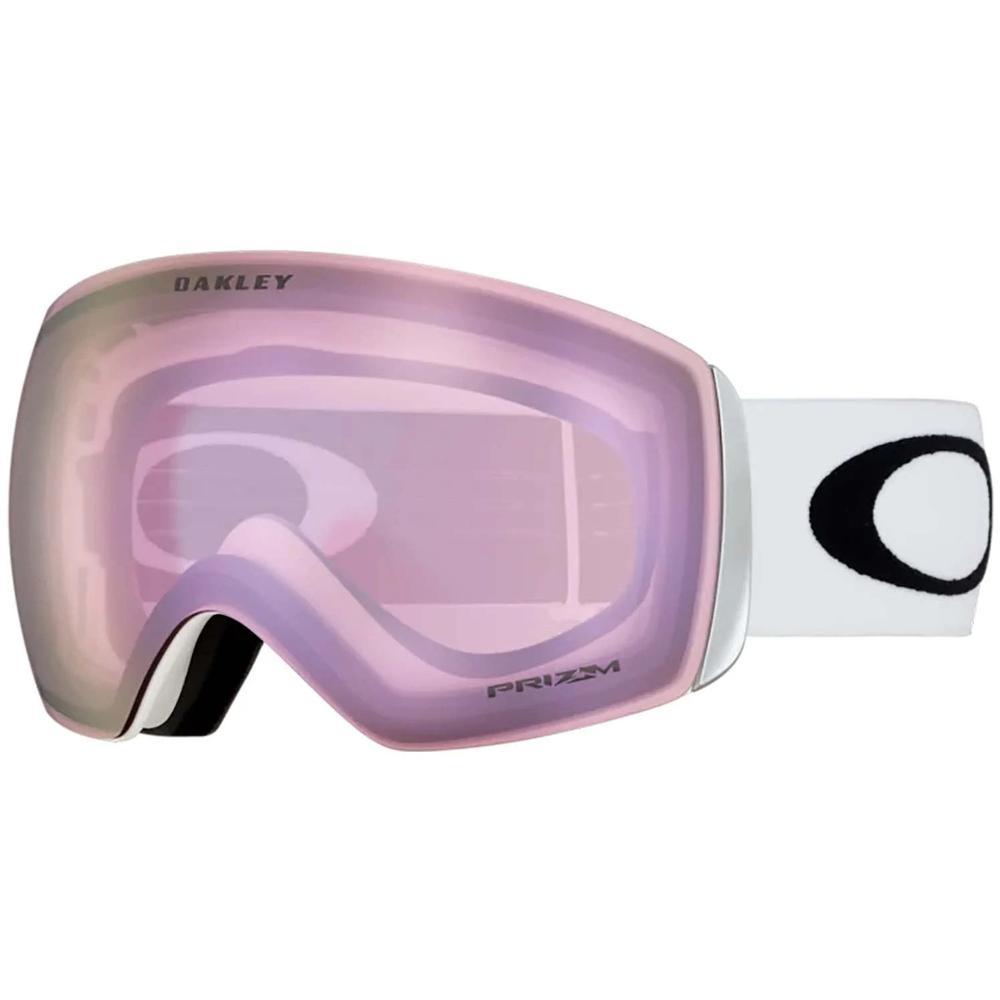 Oakley Flight Deck M Prizm Goggles  | Matte White/Prizm Rose Gold