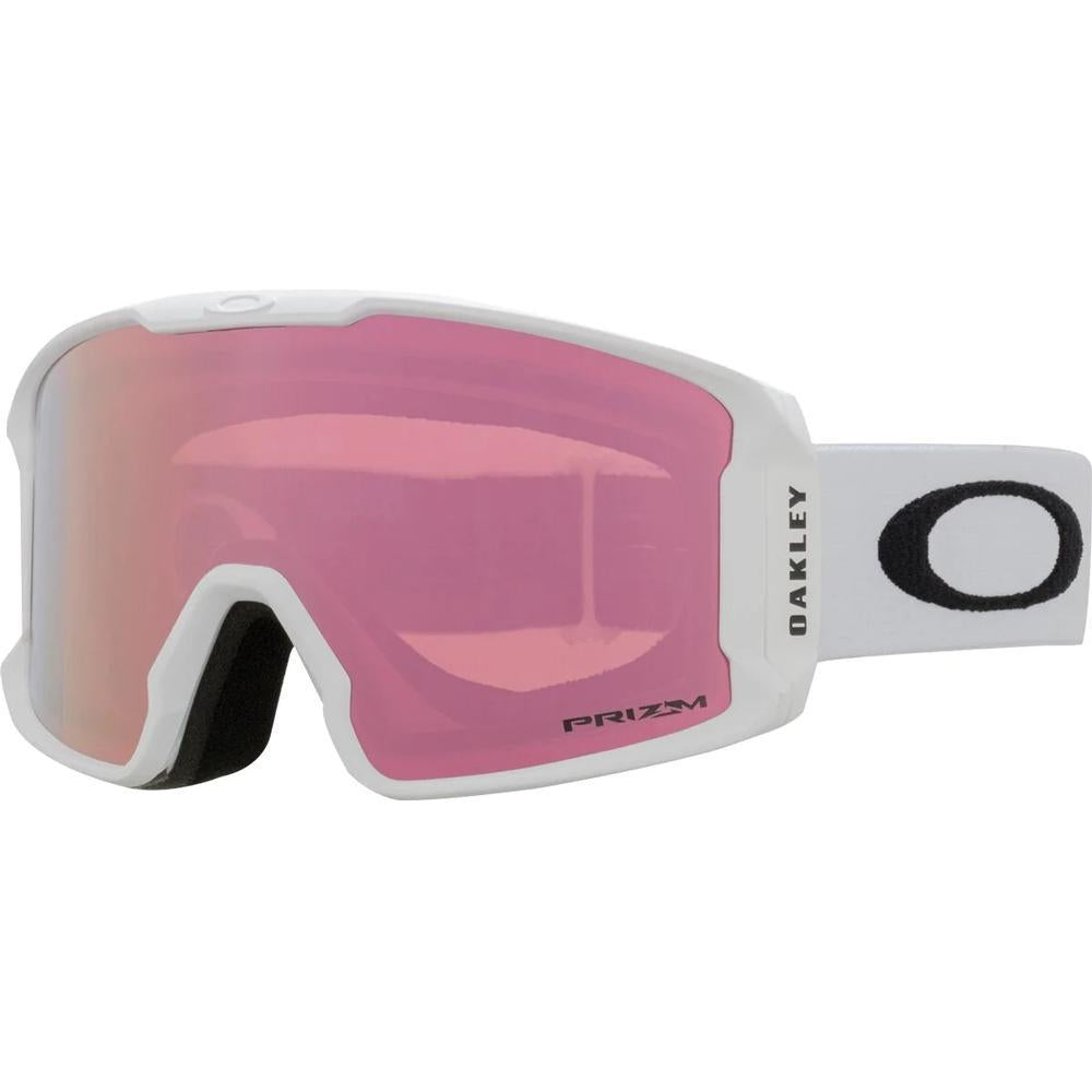 Oakley Line Miner M Prizm Goggles  | Matte White/Prizm Rose Gold