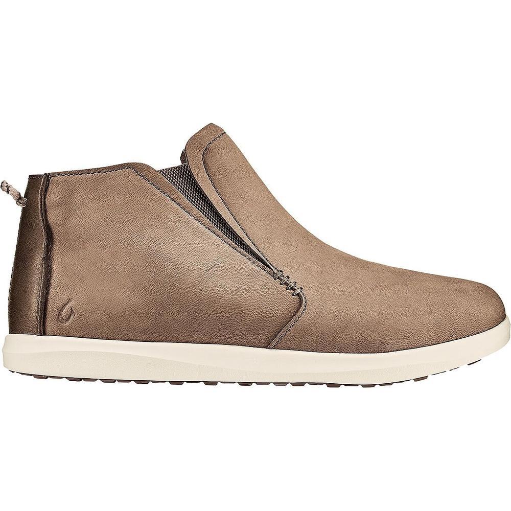 Olukai Hawaiiloa Manu Hope Shoe  Womens  | Taupe Grey/ Off White