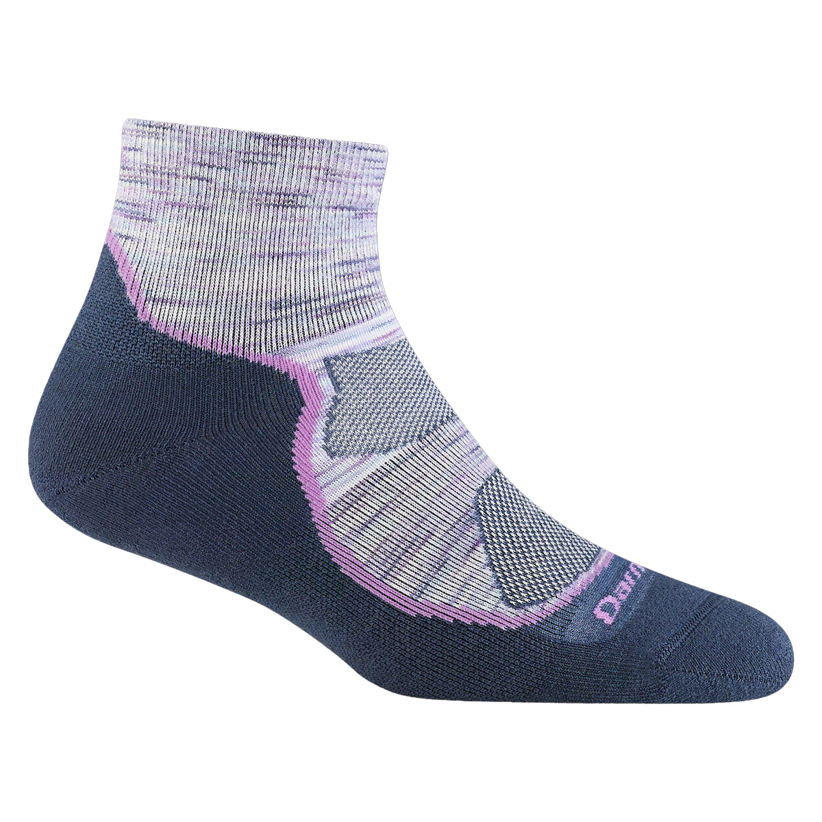 Darn Tough Light Weight 1/4 Hiker Sock - Women's  | Cosmic Purple