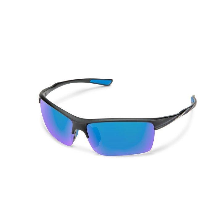 Suncloud Polarized Optics Sable Sunglasses  | Matte Black w/Polarized Blue Mirror