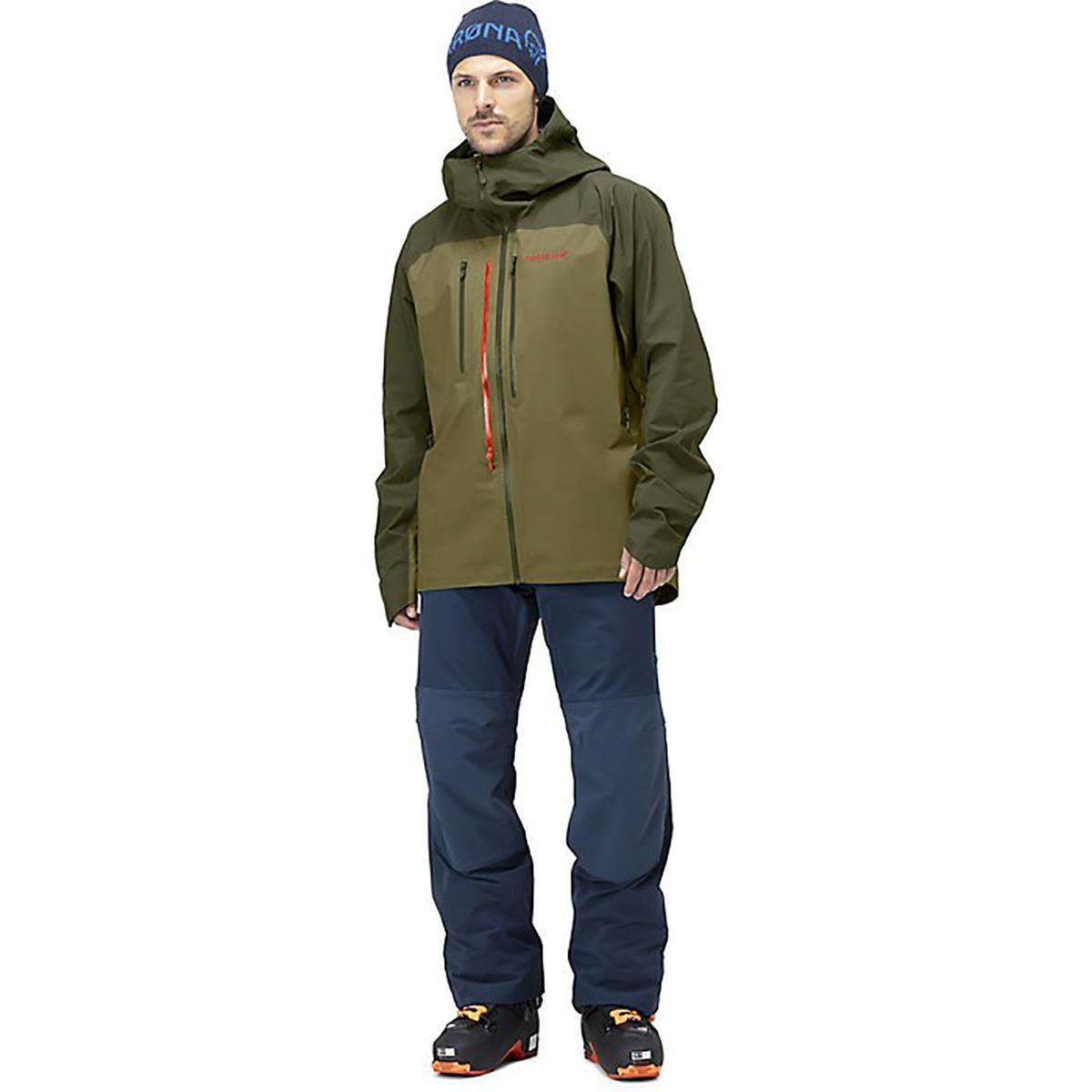 Norrona Lyngen GORETEX Jacket - Men's  | Olive Drab/Olive Night